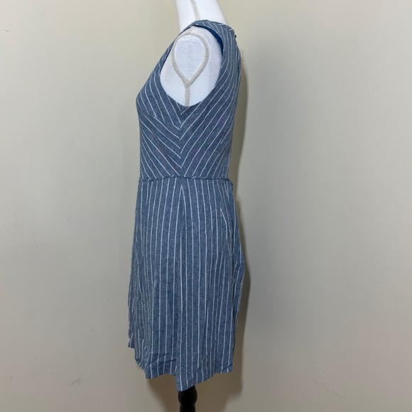 Ann Taylor Loft || Linen Blend Dress size 10 - Picture 3 of 10